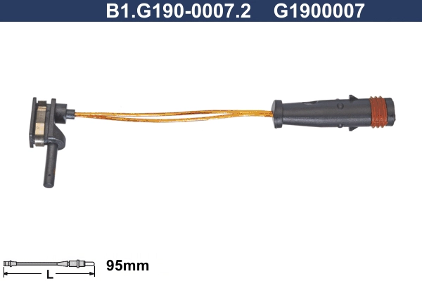 Сигнализатор износ тормозных колодок GALFER B1.G190-0007.2
