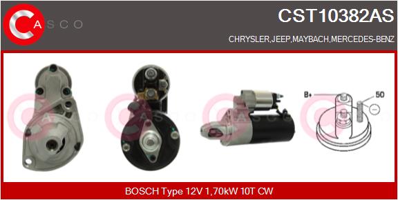 Стартер brand new hq CASCO CST10382AS