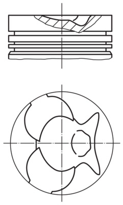Поршень MAHLE/KNECHT 002 49 03