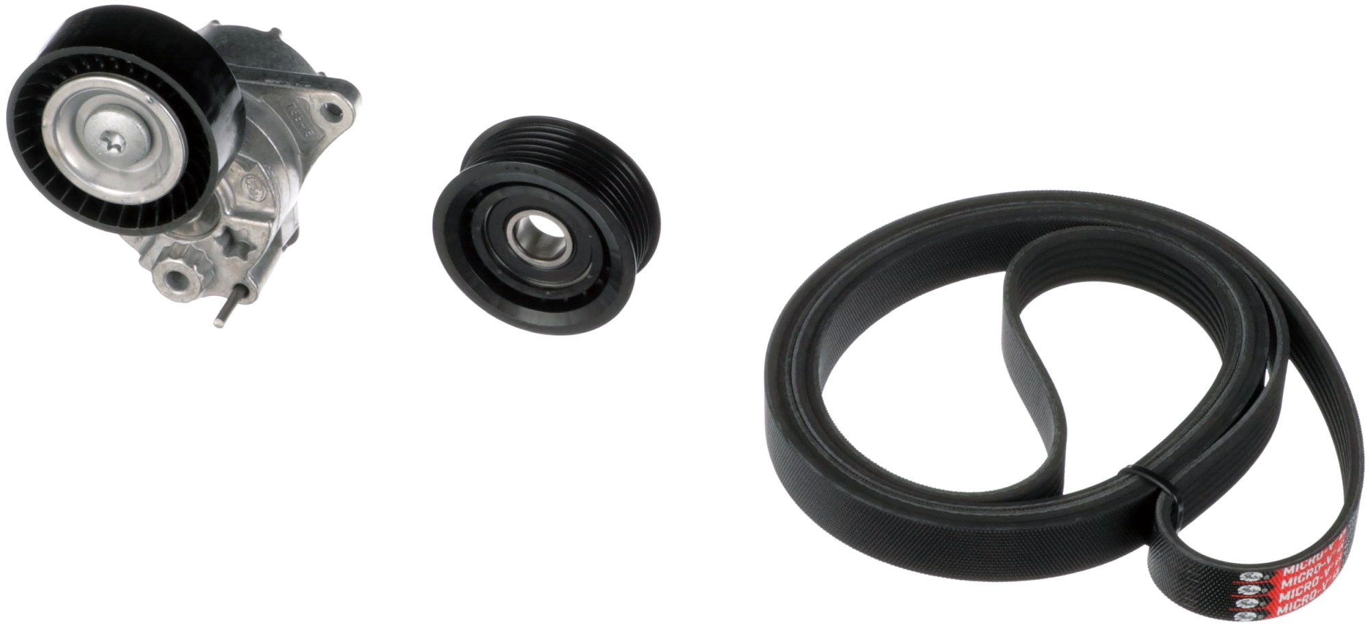 Поликлиновой ременный комплект micro-v kit GATES K016PK2260