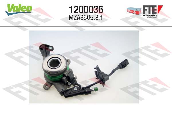 Центральный выключатель система сцепления fte clutch actuation VALEO 1200036