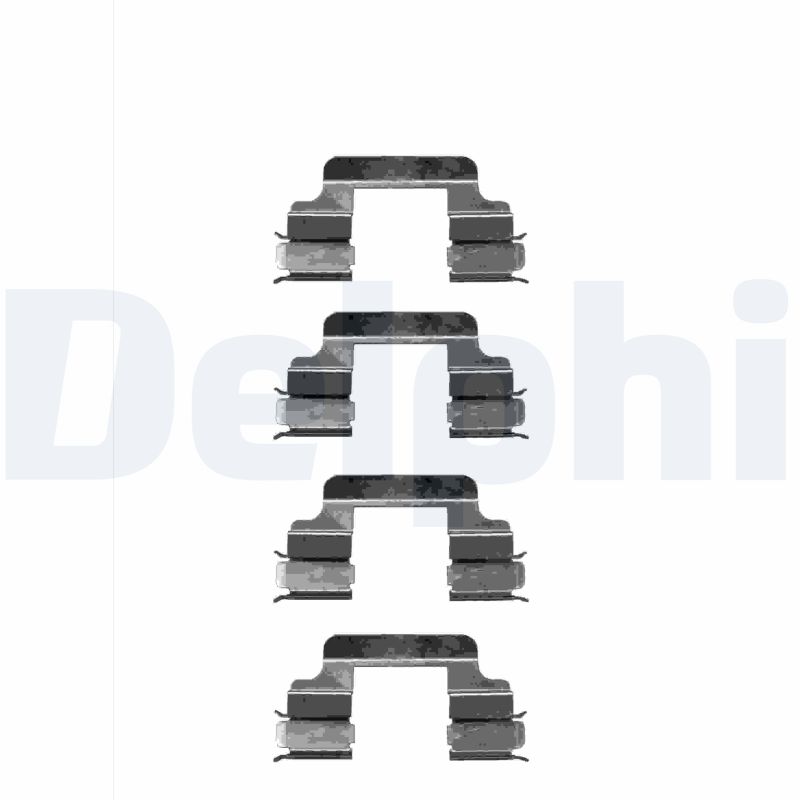 Комплектующие колодки дискового тормоза DELPHI LX0334