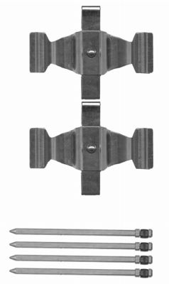 Комплектующие колодки дискового тормоза HELLA/BEHR/PAGID 8DZ 355 204-311