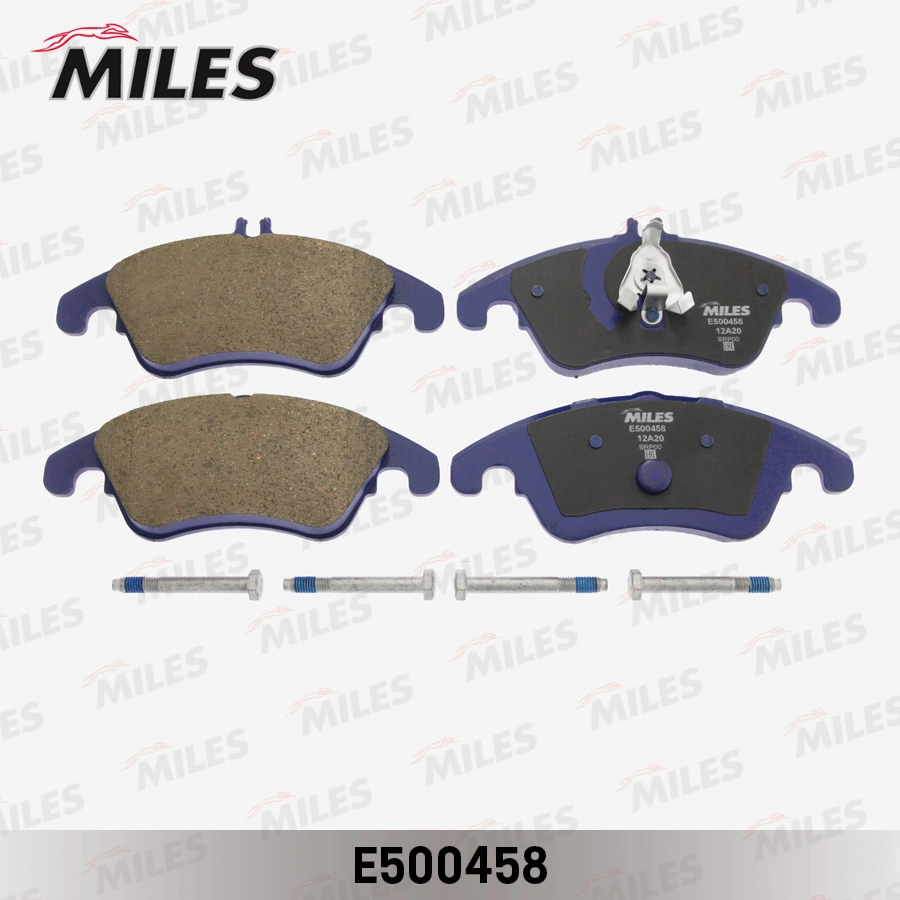 Комплект тормозных колодок дисковый тормоз MILES E500458