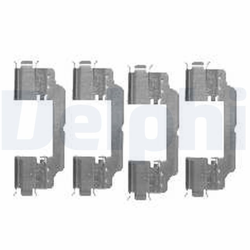 Комплектующие колодки дискового тормоза DELPHI LX0475