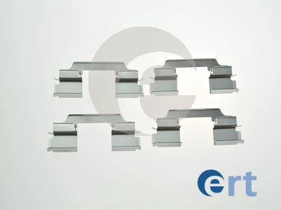 Комплектующие колодки дискового тормоза ERT 420222