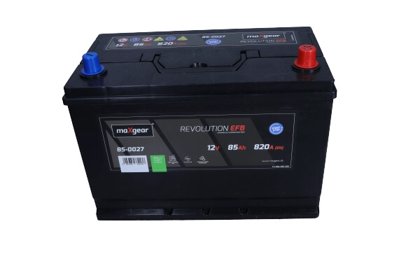 Стартерная аккумуляторная батарея MAXGEAR 85-0027