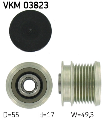 Механизм свободного хода генератора SKF VKM 03823