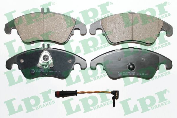Комплект тормозных колодок дисковый тормоз LPR 05P1421A