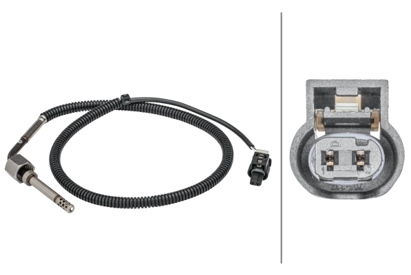 Датчик температура выхлопных газов HELLA/BEHR/PAGID 6PT 358 181-411
