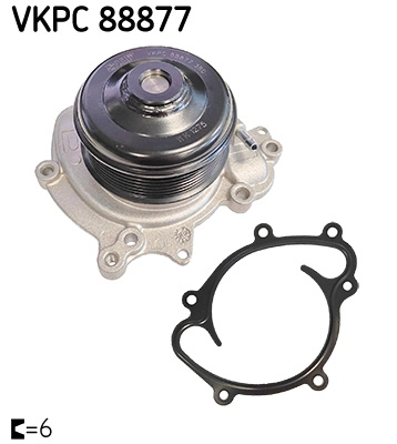 Водяной насос охлаждение двигателя SKF VKPC 88877