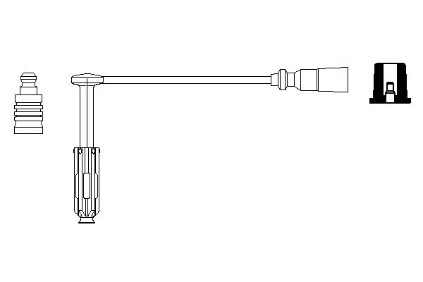Провод зажигания BOSCH 0 356 912 982