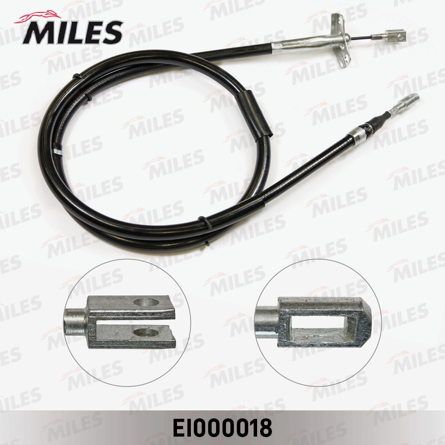 Тросик cтояночный тормоз MILES EI000018