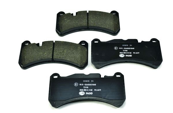 Комплект тормозных колодок дисковый тормоз HELLA/BEHR/PAGID 8DB 355 019-521