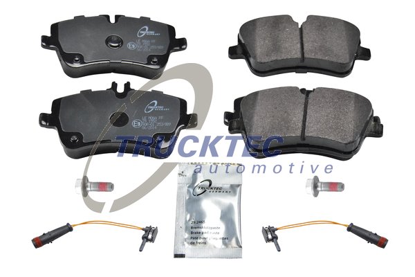 Комплект тормозных колодок дисковый тормоз TRUCKTEC AUTOMOTIVE 02.35.127