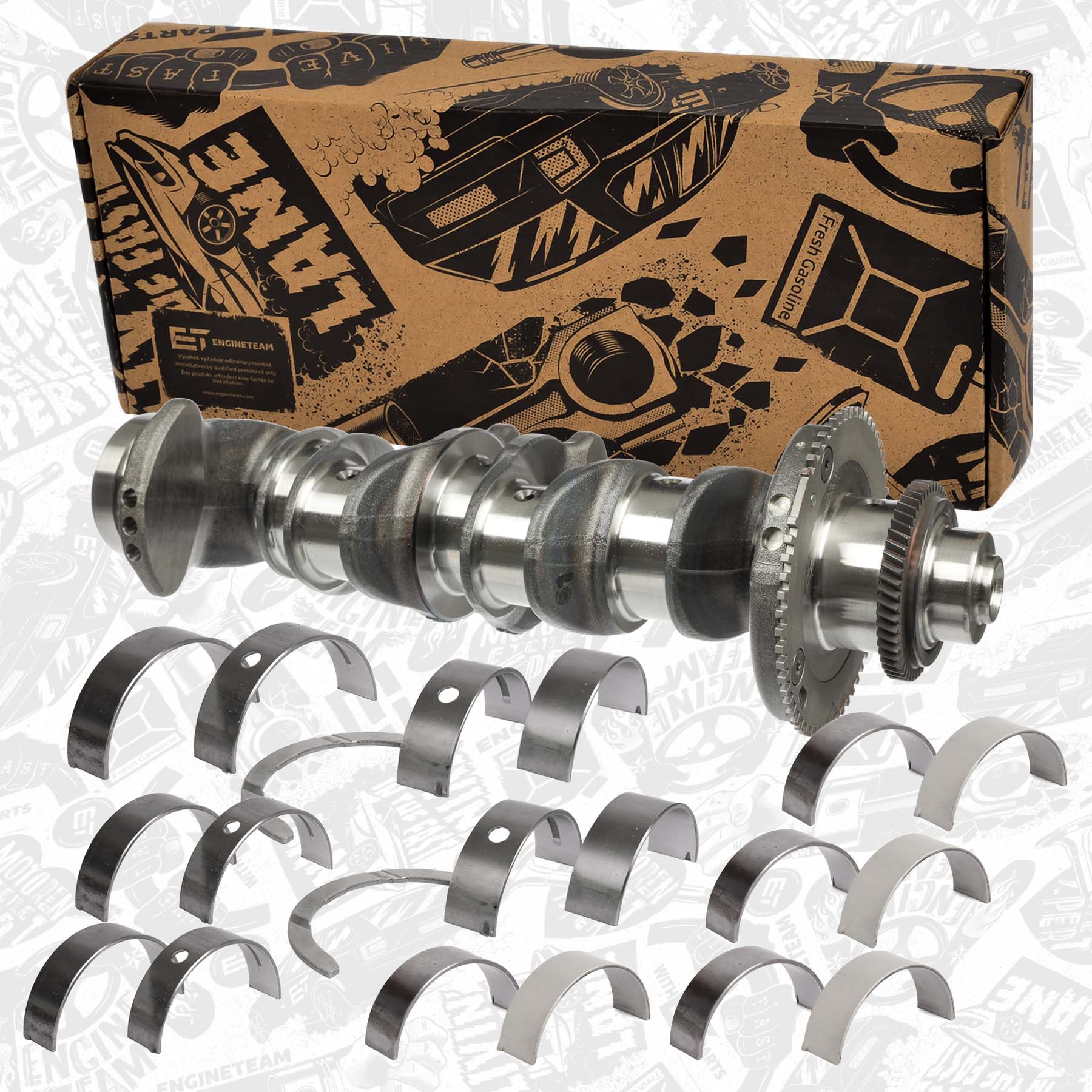 Ремкомплект коленвал boxet service kit ET ENGINETEAM HK0217VR1