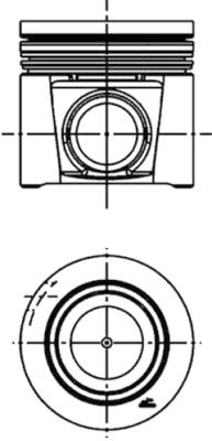 Поршень KOLBENSCHMIDT 41706620