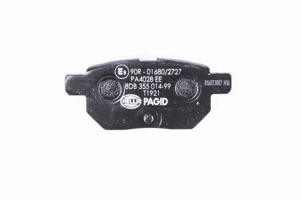 Комплект тормозных колодок дисковый тормоз HELLA/BEHR/PAGID 8DB 355 014-991
