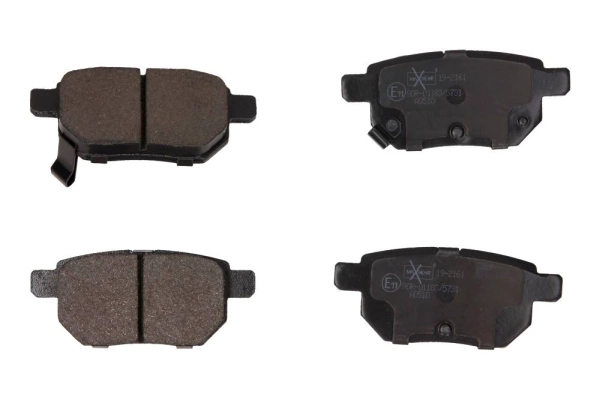 Комплект тормозных колодок дисковый тормоз MAXGEAR 19-2161
