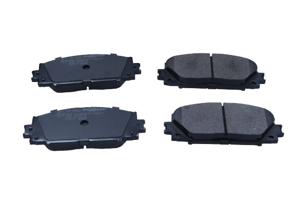 Комплект тормозных колодок дисковый тормоз MAXGEAR 19-2985