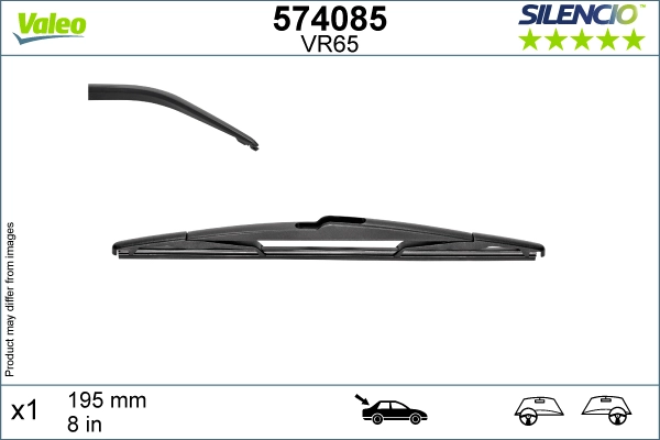 Щетка стеклоочистителя silencio rear VALEO 574085