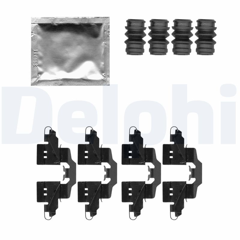Комплектующие колодки дискового тормоза DELPHI LX0550