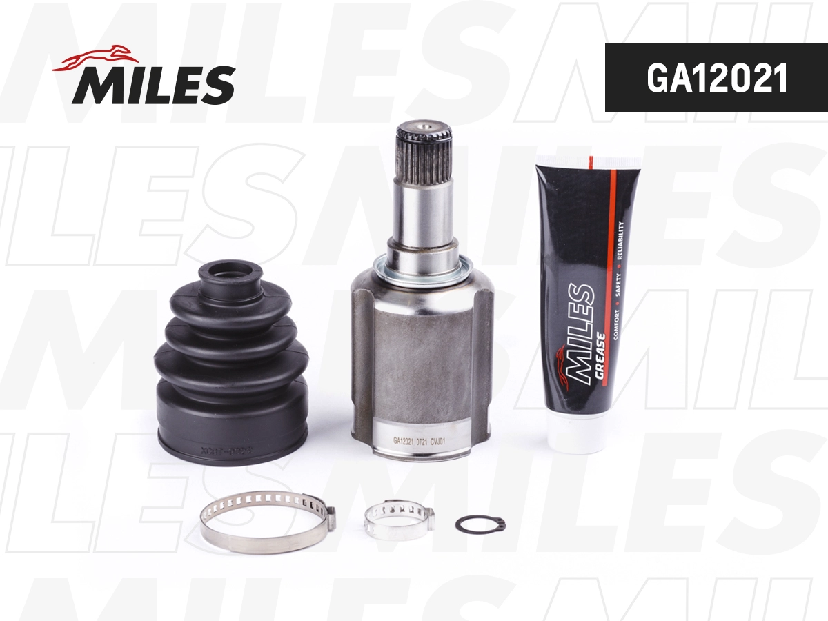 Шарнирный комплект приводной вал MILES GA12021