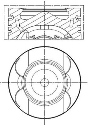 Поршень MAHLE/KNECHT 001 PI 00189 001