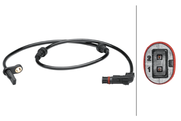 Датчик частота вращения колеса HELLA/BEHR/PAGID 6PU 012 679-351