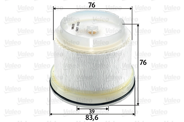 Топливный фильтр VALEO 587933