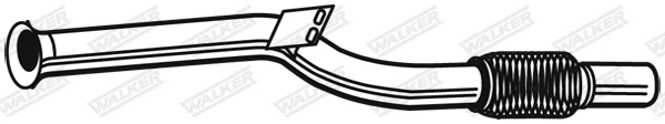 Труба выхлопного газа WALKER PRODUCTS 10506