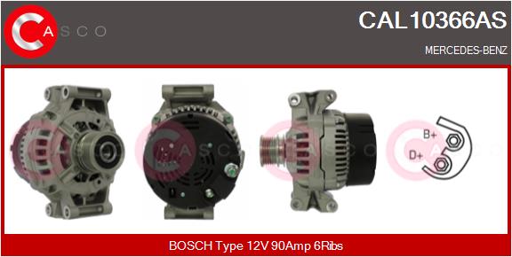 Генератор brand new hq CASCO CAL10366AS
