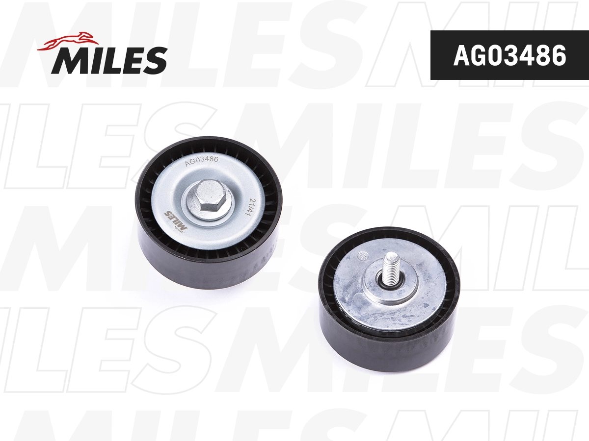Паразитный / ведущий ролик поликлиновой ремень MILES AG03486