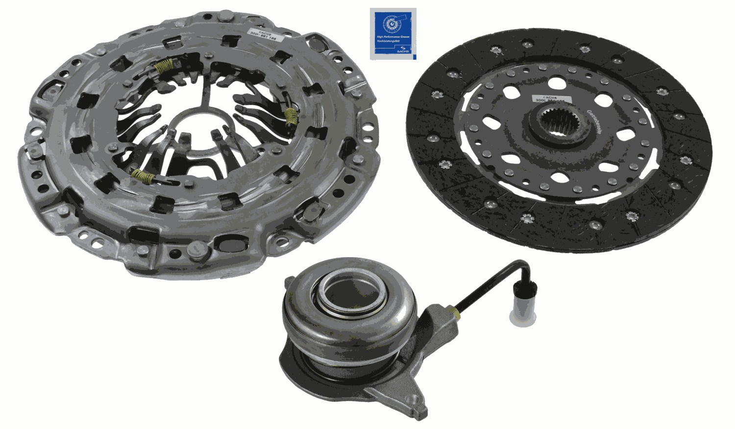 Комплект сцепления xtend kit plus csc SACHS 3000 990 154