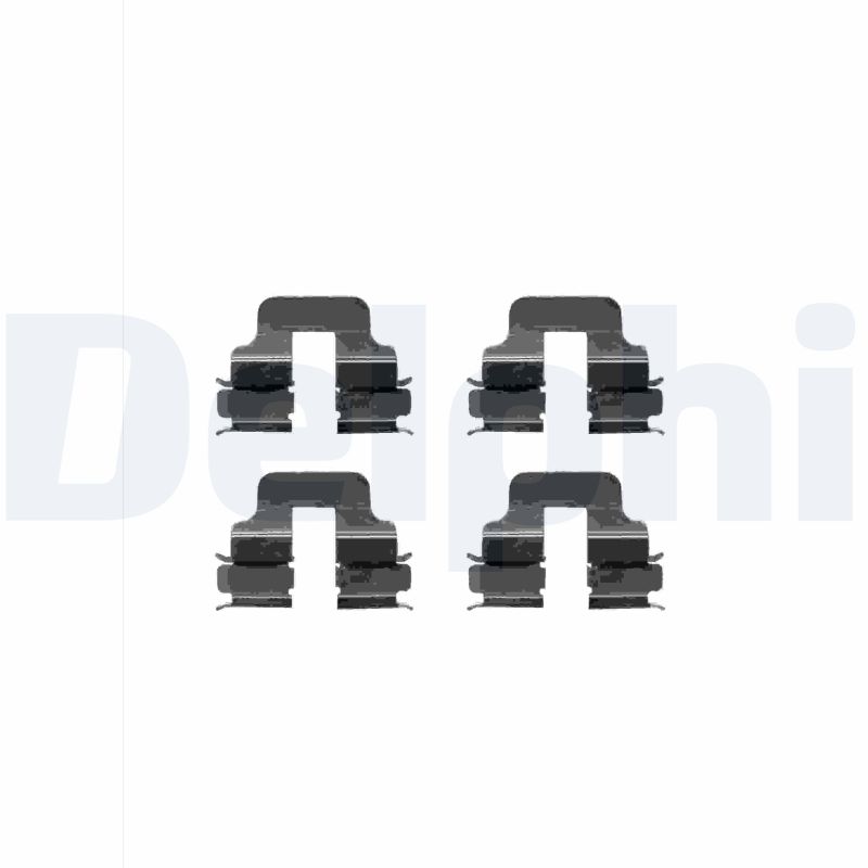 Комплектующие колодки дискового тормоза DELPHI LX0344
