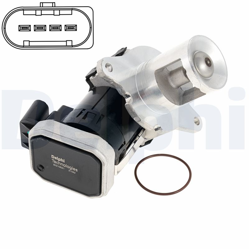 Клапан возврата ог DELPHI EG10621-12B1