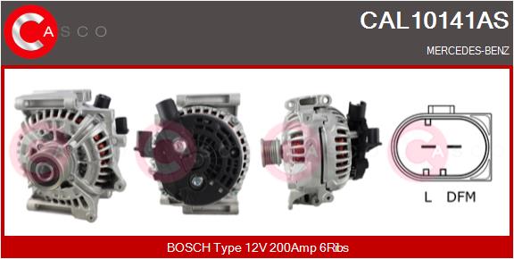 Генератор brand new hq CASCO CAL10141AS