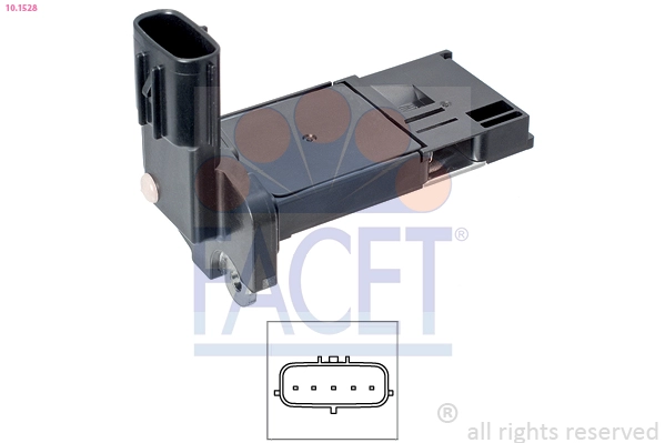 Расходомер воздуха made in italy - oe equivalent FACET 10.1528