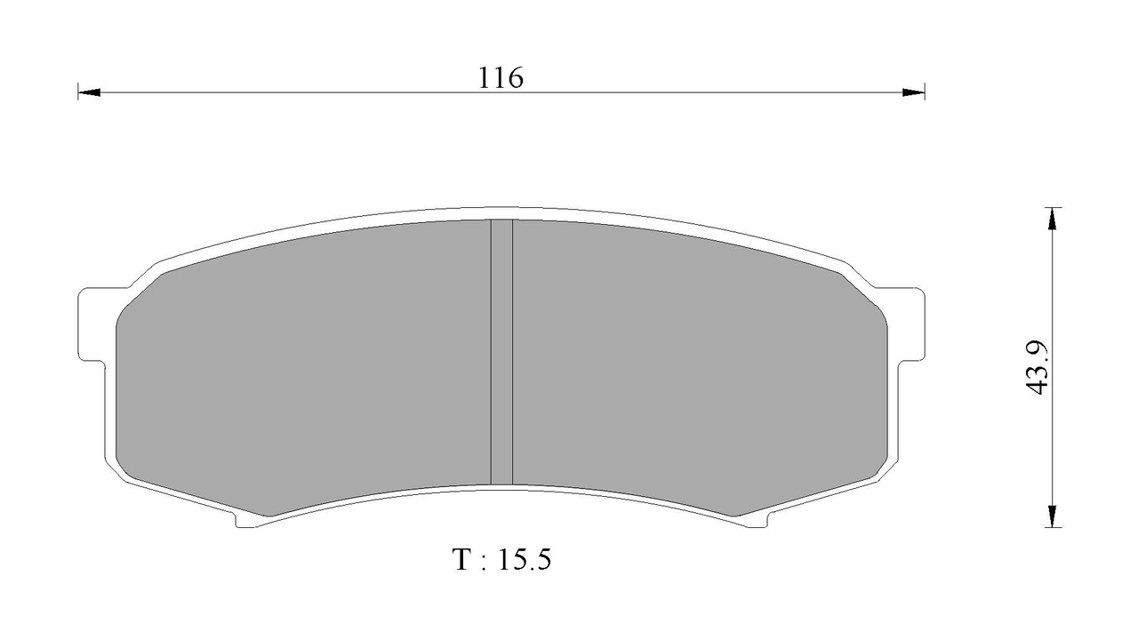 Комплект тормозных колодок дисковый тормоз BOSCH 0 986 AB2 074