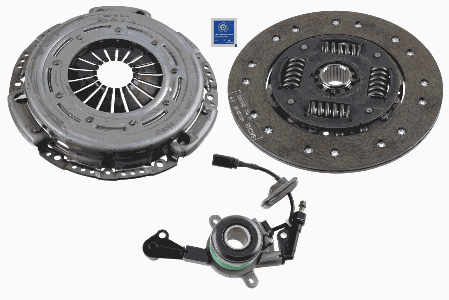 Комплект сцепления xtend kit plus csc SACHS 3000 990 358