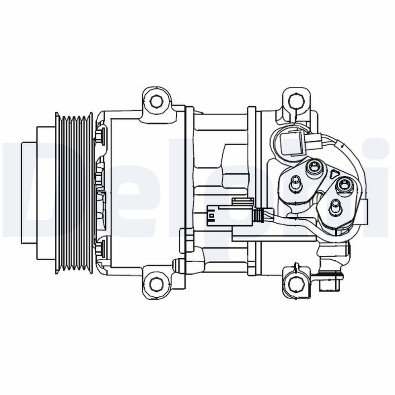 Компрессор кондиционер DELPHI CS20499