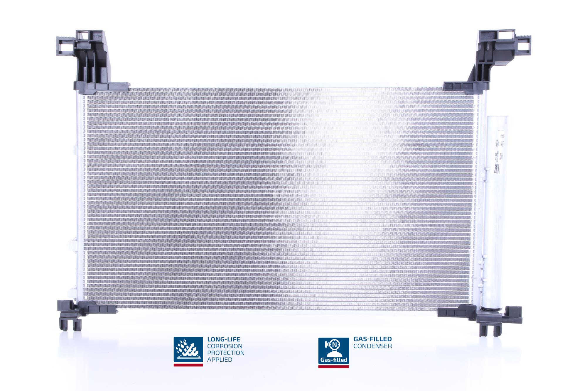 Конденсатор кондиционер corrosion protection nitrogen-filling NISSENS 941149
