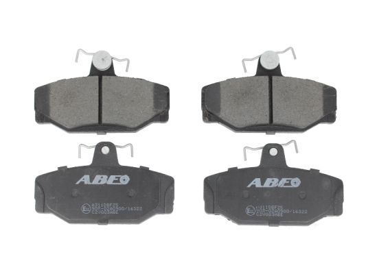 Комплект тормозных колодок дисковый тормоз ABE C2V003ABE