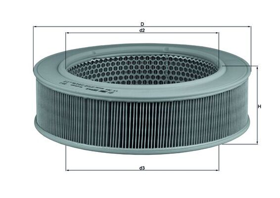Воздушный фильтр MAHLE/KNECHT LX 264