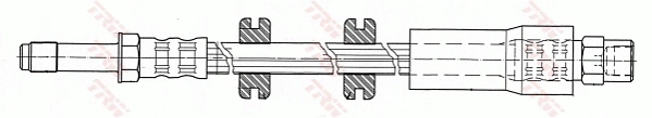 Тормозной шланг TRW PHB446