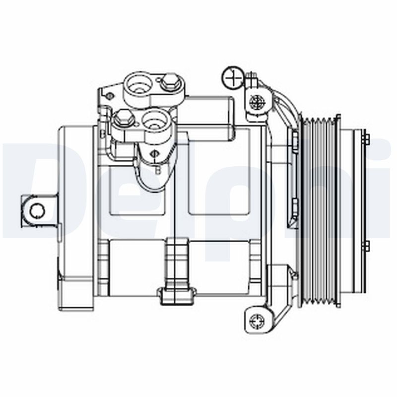 Компрессор кондиционер DELPHI CS20528