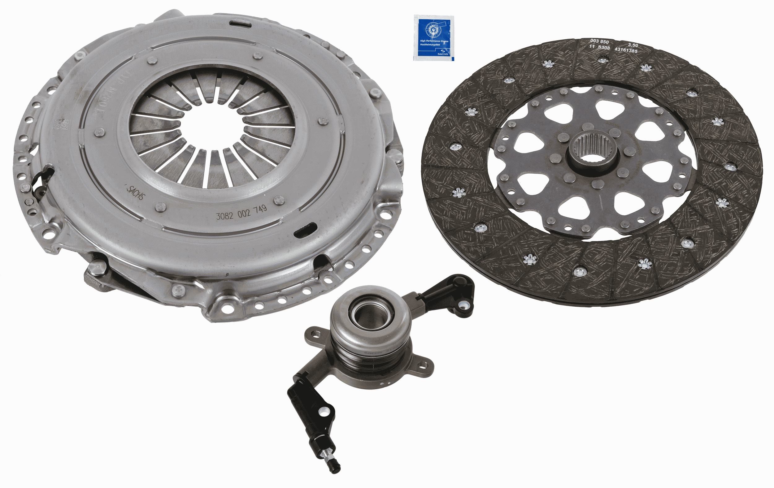 Комплект сцепления xtend kit plus csc SACHS 3000 990 601