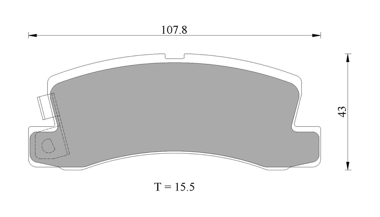 Комплект тормозных колодок дисковый тормоз BOSCH 0 986 AB2 010