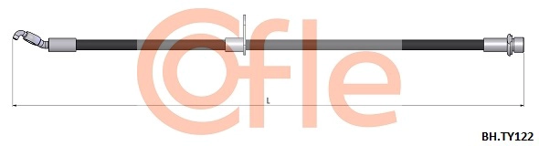 Тормозной шланг COFLE 92.BH.TY122