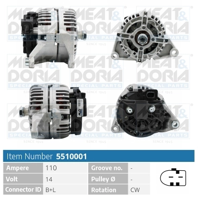 Генератор MEAT & DORIA 5510001